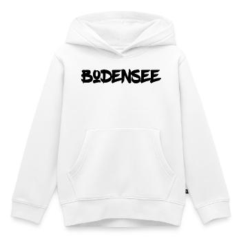 Bodensee - Süddeutschland - Österreich - Schweiz - Kinder Premium Organic Hoodie - Weiß - Vorne - AI Model Kid Female (0cm)