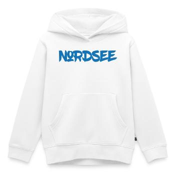 Nordsee - Watt - Gezeiten - Deutsches Meer - Kinder Premium Organic Hoodie - Weiß - Vorne - AI Model Kid Female (0cm)