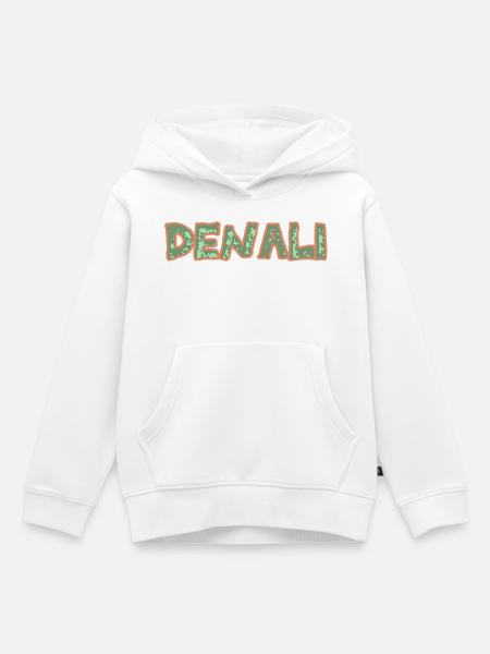 Trekking Denali - Kinder Premium Organic Hoodie - Weiß