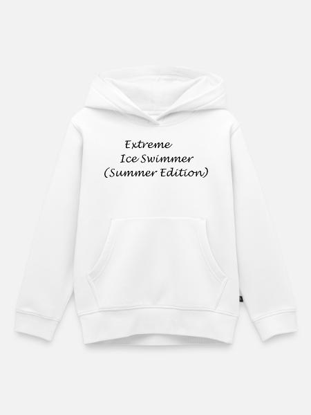Extreme Swimmer (Sommerausgabe) - Kinder Premium Organic Hoodie - Weiß