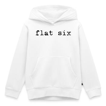 Flat sechs - Kinder Premium Organic Hoodie - Weiß - Vorne - AI Model Kid Female (0cm)