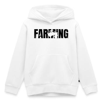 Landwirtschaft - Kinder Premium Organic Hoodie - Weiß - Vorne - AI Model Kid Female (0cm)
