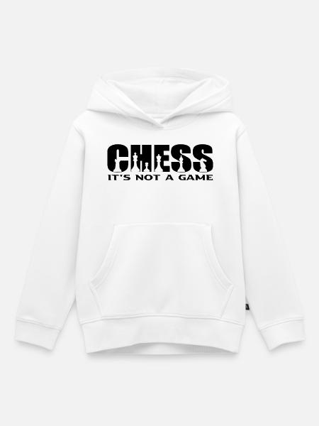 Chess  - Kinder Premium Organic Hoodie - Weiß