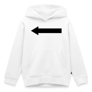 Pfeile - Kinder Premium Organic Hoodie - Weiß - Vorne - AI Model Kid Female (0cm)