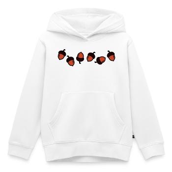 Eichel Comic - Kinder Premium Organic Hoodie - Weiß - Vorne - AI Model Kid Female (0cm)