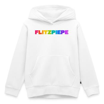 Flitzpiepe - Kinder Premium Organic Hoodie - Weiß - Vorne - AI Model Kid Female (0cm)