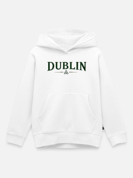 Diblin - Ireland - Irland - irisch - Ire - Kinder Premium Organic Hoodie - Weiß