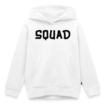 squad - Kinder Premium Organic Hoodie - Weiß - Vorne - AI Model Kid Female (0cm)