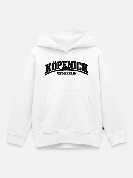 Köpenick - Ost-Berlin - Bezirk - Deutschland - Kinder Premium Organic Hoodie - Weiß
