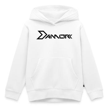 AMOR Zukunftsdesign - Kinder Premium Organic Hoodie - Weiß - Vorne - AI Model Kid Female (0cm)