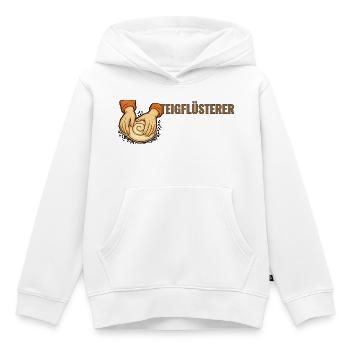 Teigflüsterer. – Sourdough community, baker Motiv. - Kinder Premium Organic Hoodie - Weiß - Vorne - AI Model Kid Female (0cm)