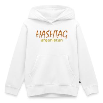 Afganistan als Staat - Kinder Premium Organic Hoodie - Weiß - Vorne - AI Model Kid Female (0cm)