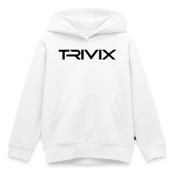 TRIVIX Offizielles Merchandise | Elektronische Musik - Kinder Premium Organic Hoodie - Weiß - Vorne - AI Model Kid Female (0cm)