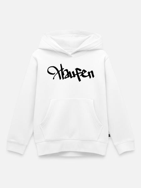Haufen - Kinder Premium Organic Hoodie - Weiß
