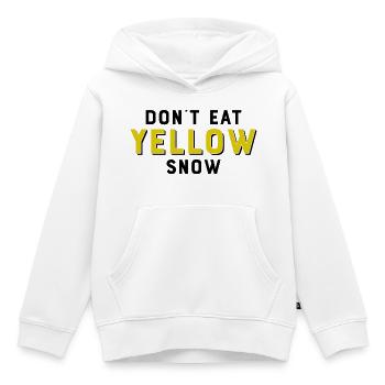Des phrases drôles - Sweat Premium à capuche enfant bio - blanc - Devant - AI Model Kid Female (0cm)