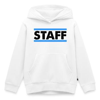 Personnel - Sweat Premium à capuche enfant bio - blanc - Devant - AI Model Kid Female (0cm)