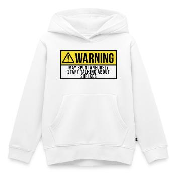 Shrike Shrike Shrike - Kinder Premium Organic Hoodie - Weiß - Vorne - AI Model Kid Female (0cm)