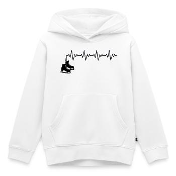 Schlittschuhe Eiskunstläufer Schlittschuh EKG - Kinder Premium Organic Hoodie - Weiß - Vorne - AI Model Kid Female (0cm)