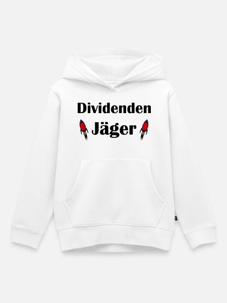 Der Dividendenjaeger - Kinder Premium Organic Hoodie - Weiß