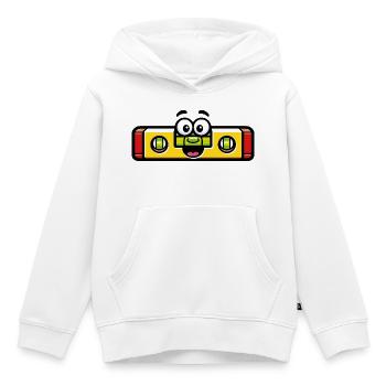 Niedliches DIY-Werkzeug für Spirit Level DIY - Kinder Premium Organic Hoodie - Weiß - Vorne - AI Model Kid Female (0cm)