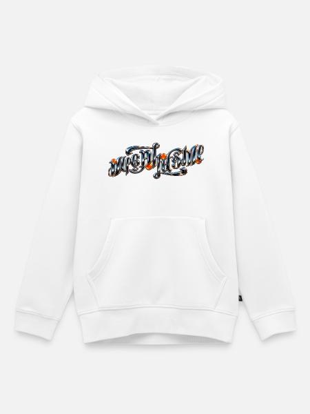Illegaler Lebensstil - Kinder Premium Organic Hoodie - Weiß
