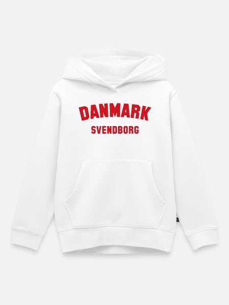 SVENDBORG Denmark Dänemark - Kinder Premium Organic Hoodie - Weiß