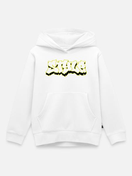 Style Grafiti - Kinder Premium Organic Hoodie - Weiß