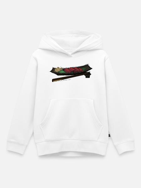 Sashimi King - Kinder Premium Organic Hoodie - Weiß