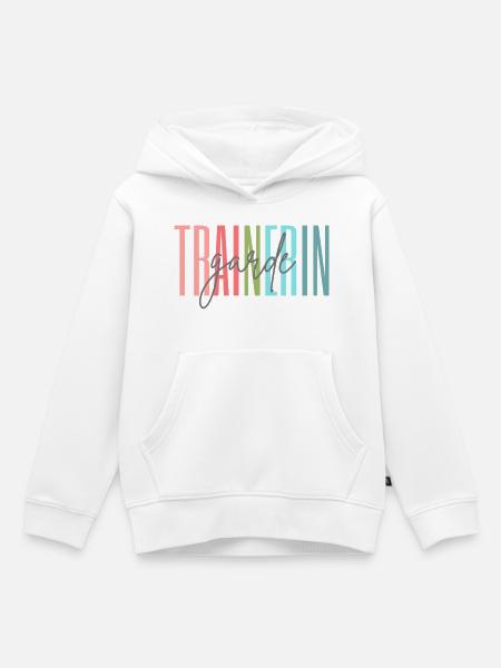 Trainerin Garde Gardetrainerin Geschenk - Kinder Premium Organic Hoodie - Weiß