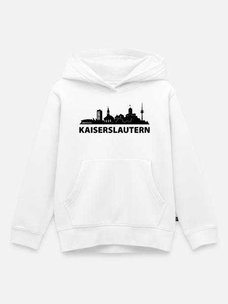 Kaiserslautern Skyline - Kinder Premium Organic Hoodie - Weiß