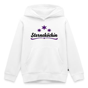 Kochschürze Sterneköchin - Kinder Premium Organic Hoodie - Weiß - Vorne - AI Model Kid Female (0cm)
