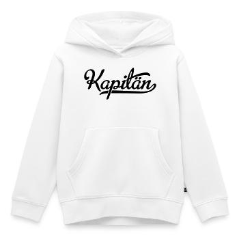 Kapitän - Kinder Premium Organic Hoodie - Weiß - Vorne - AI Model Kid Female (0cm)