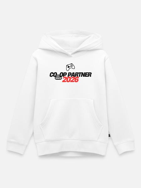 Player-Two-Store - Kinder Premium Organic Hoodie - Weiß