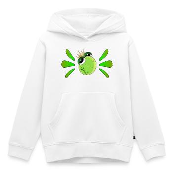Geburtstagskind Geburtstag Frosch - Kinder Premium Organic Hoodie - Weiß - Vorne - AI Model Kid Female (0cm)
