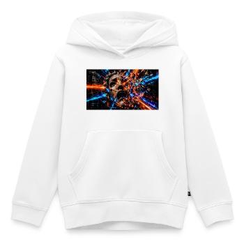 Das Zerbrechen der Persona - Kinder Premium Organic Hoodie - Weiß - Vorne - AI Model Kid Female (0cm)