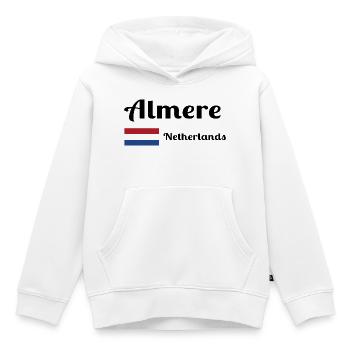 Almere Niederlande - Stilvolle Drucke - Kinder Premium Organic Hoodie - Weiß - Vorne - AI Model Kid Female (0cm)