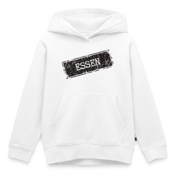 Motif de cuisine avec une touche rustique - Sweat Premium à capuche enfant bio - blanc - Devant - AI Model Kid Female (0cm)