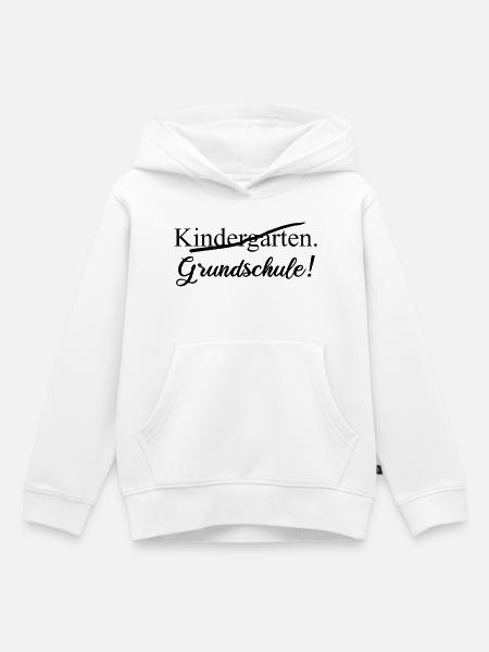 Kindergarten - Grundschule - Kinder Premium Organic Hoodie - Weiß
