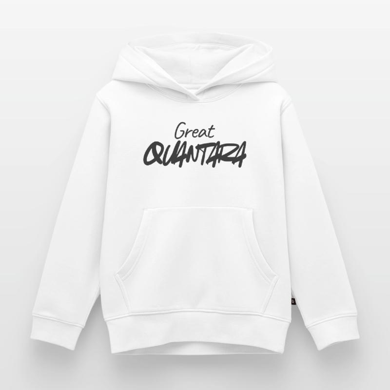 Great Quantity Graffiti Script Kids Premium Organic Hoodie