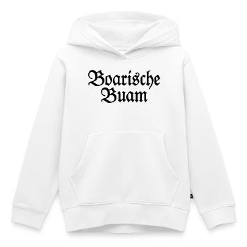 Boarische Buam - Die Jungs aus Bayern - Kinder Premium Organic Hoodie - Weiß - Vorne - AI Model Kid Female (0cm)