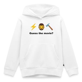 Die Schmiede des Donnergottes - Kinder Premium Organic Hoodie - Weiß - Vorne - AI Model Kid Female (0cm)