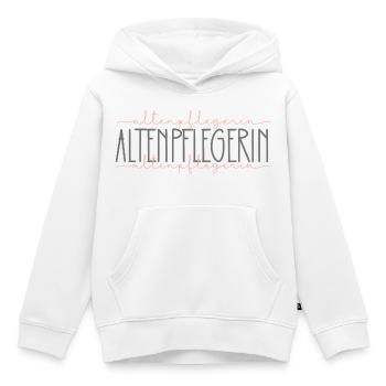 Altenpflegerin Geschenk Pflegerin Altenheim Beruf - Kinder Premium Organic Hoodie - Weiß - Vorne - AI Model Kid Female (0cm)