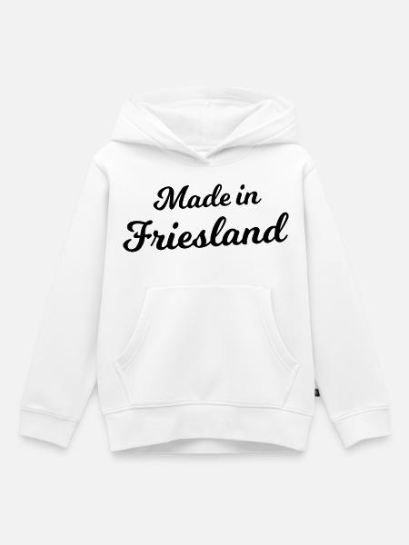 Die Friesen kommen - Kinder Premium Organic Hoodie - Weiß