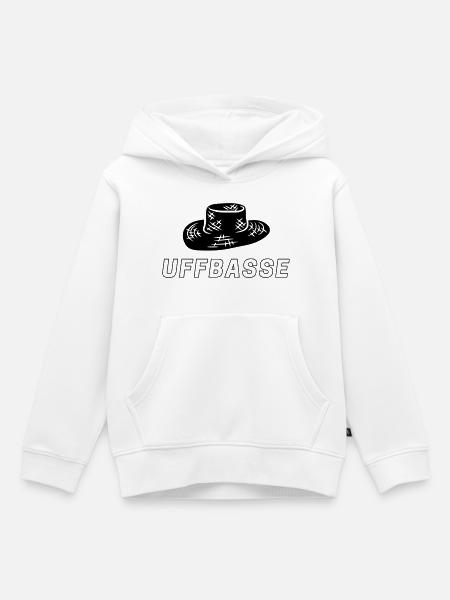 Strohhutliebe - Kinder Premium Organic Hoodie - Weiß
