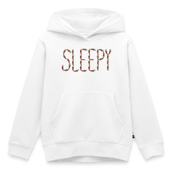 Chilischoten schläfrig - Kinder Premium Organic Hoodie - Weiß - Vorne - AI Model Kid Female (0cm)