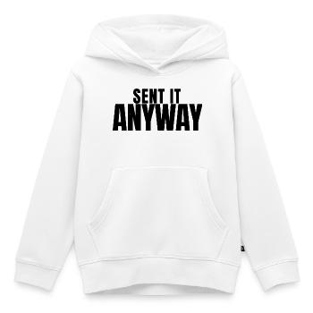 BMX - Sent It Anyway - Fahrrad - Kinder Premium Organic Hoodie - Weiß - Vorne - AI Model Kid Female (0cm)