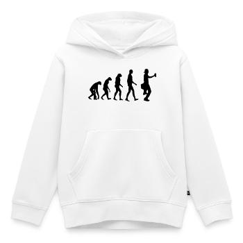 Graffiti / Tag / Writer / Street Art - Kinder Premium Organic Hoodie - Weiß - Vorne - AI Model Kid Female (0cm)