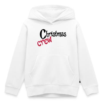 Teamwork zu Weihnachten - Kinder Premium Organic Hoodie - Weiß - Vorne - AI Model Kid Female (0cm)