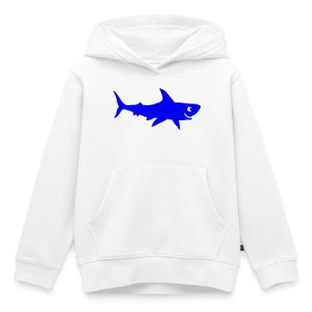 hai - Kinder Premium Organic Hoodie - Weiß - Vorne - AI Model Kid Female (0cm)