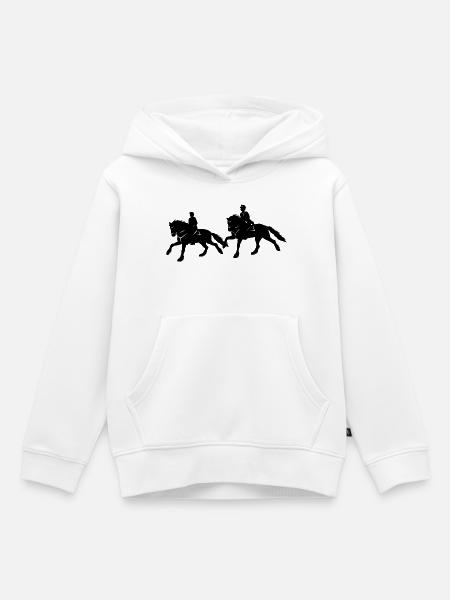 Friesen Reiter - Kinder Premium Organic Hoodie - Weiß